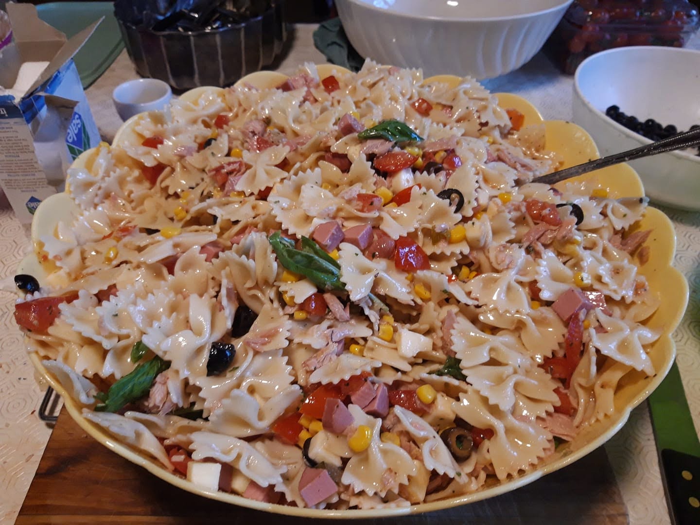 Insalata di pasta farfalle