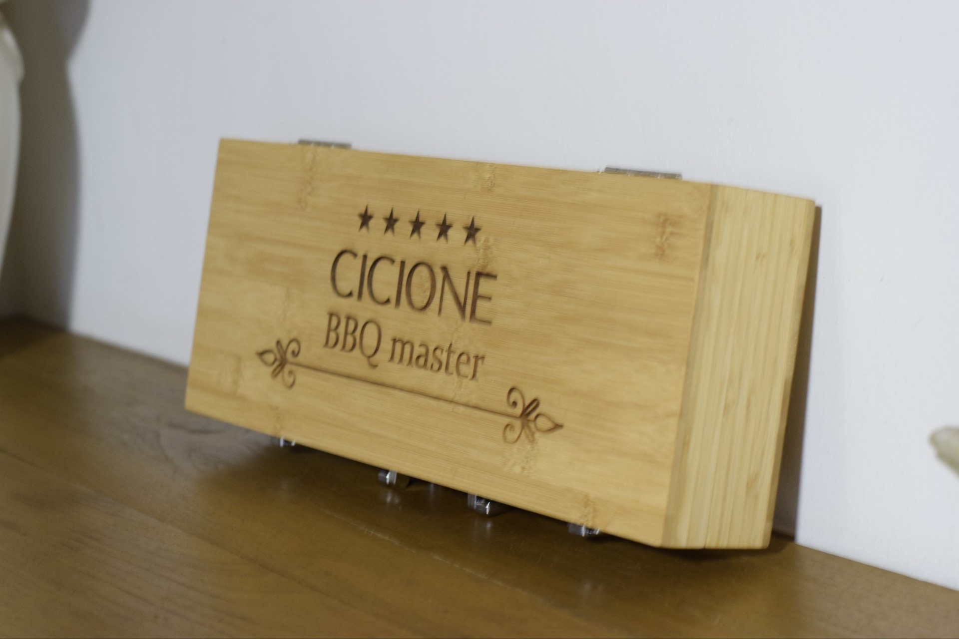 Cassetta bamboo Cicione BBQ master