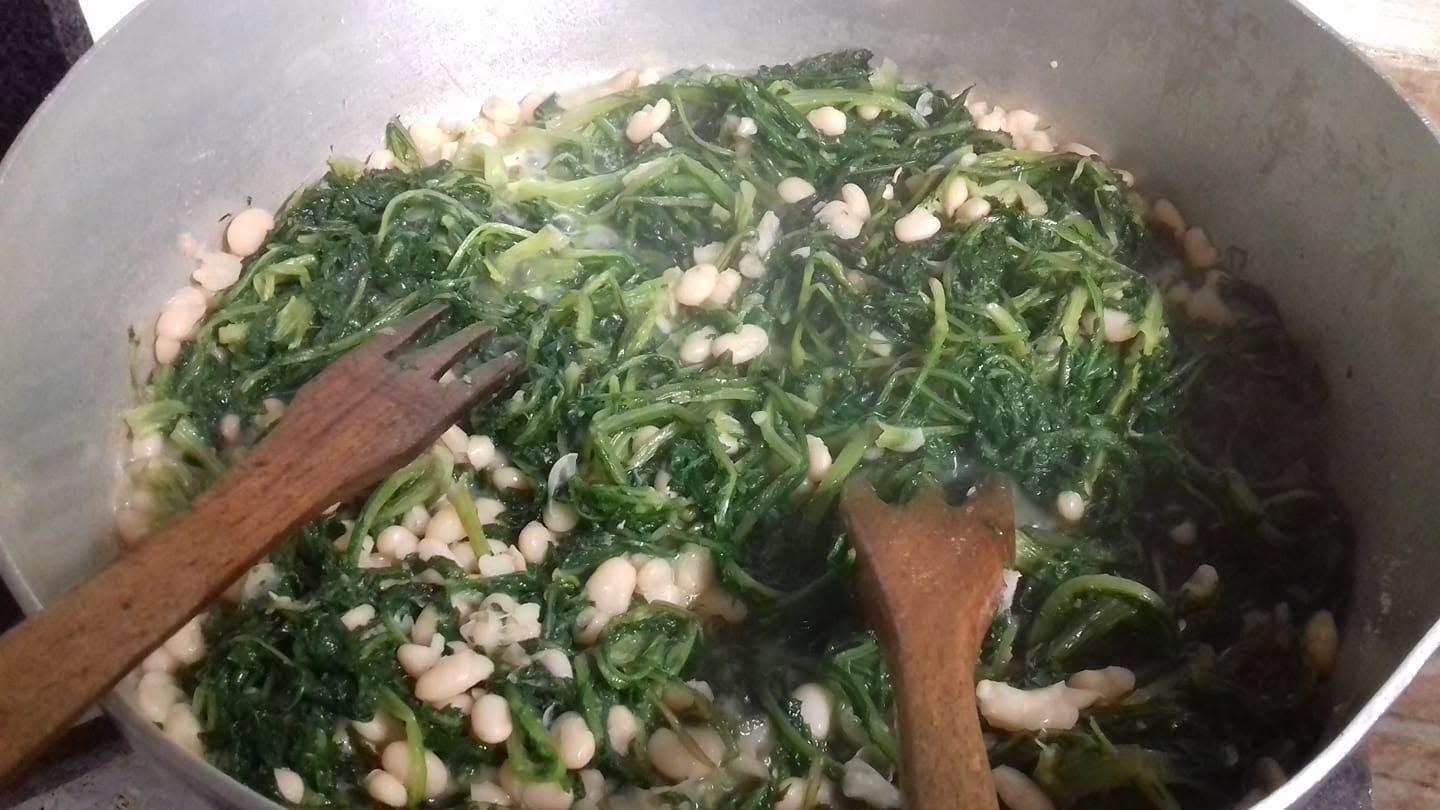 Rape rosse e fagioli cannellini